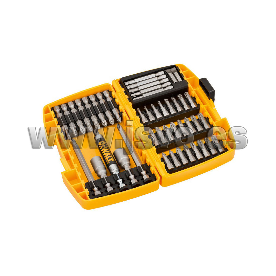 DeWalt DT71518-QZ Conjunto de 45 piezas para atornillar tipo Tough Case Puntas de atornillar de Tipo Tough Case 