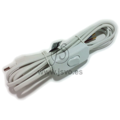 Interruptor c/cable blanco Electro dh 11.578/B