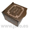 Caja melamina 254×224×150mm Classic Wood Boxes