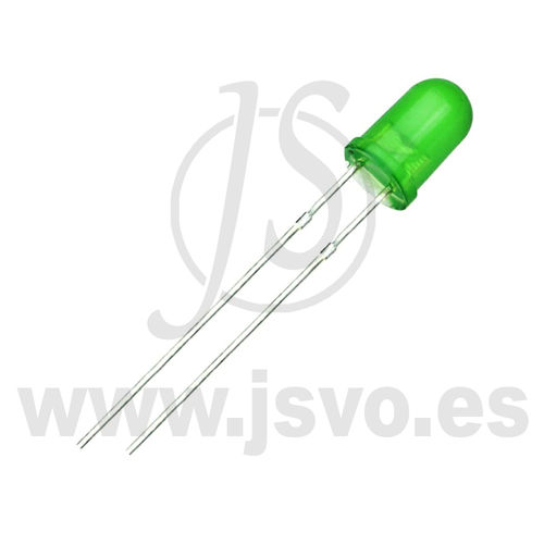 Diodo Led 12V Verde Electro dh 12.675/5/12/V